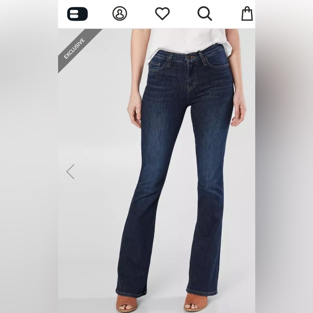 Flying Monkey high rise flare stretch jean size 27